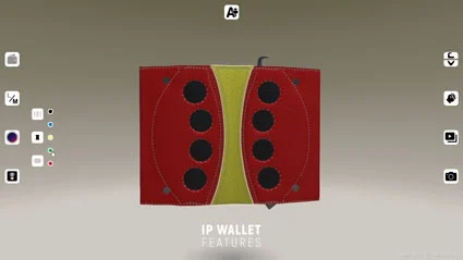 IP Wallet | 3D Уеб конфигуратор